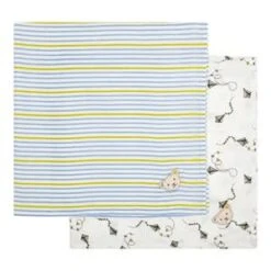 Steiff 2er-Pack Mullwindeln Ringel Drachen In Mehrfarbig