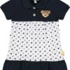 Steiff Kleid In Schwarz/ Weiß