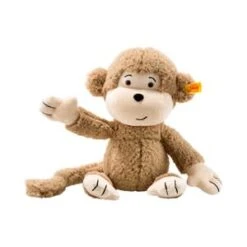 Steiff Kuscheltier Brownie Affe Soft Cuddly Friends 30cm In Braun