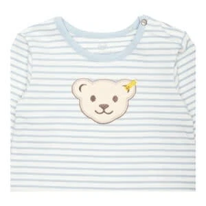 Steiff Overall Mit Fuß Ringel Bär In Hellblau 5 Steiff Overall Mit Fuß Ringel Bär In Hellblau - Image 3