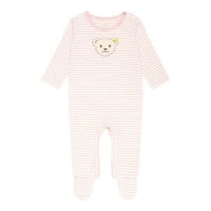 Steiff Overall Mit Fuß Ringel Bär In Rosa 3 Steiff Overall Mit Fuß Ringel Bär In Rosa