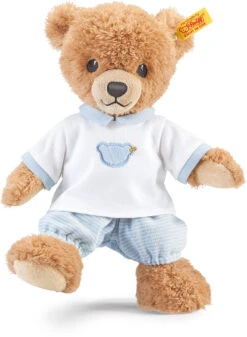 Steiff Schlaf Gut Baer 25cm, Blau
