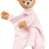 Steiff Schlaf Gut Bär Schmusetuch 30 Cm Rosa -Günstiges Steiff Geschäft steiff schlaf gut bar schmusetuch 30 cm rosa