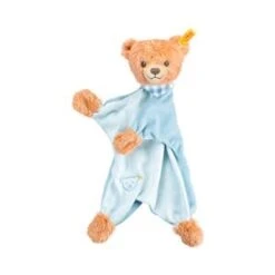 Steiff Schmusetuch Schlaf-gut Bär In Blau