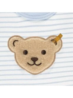 Steiff Shirt In Weiß/ Hellblau -Günstiges Steiff Geschäft steiff shirt in weiss hellblau 2