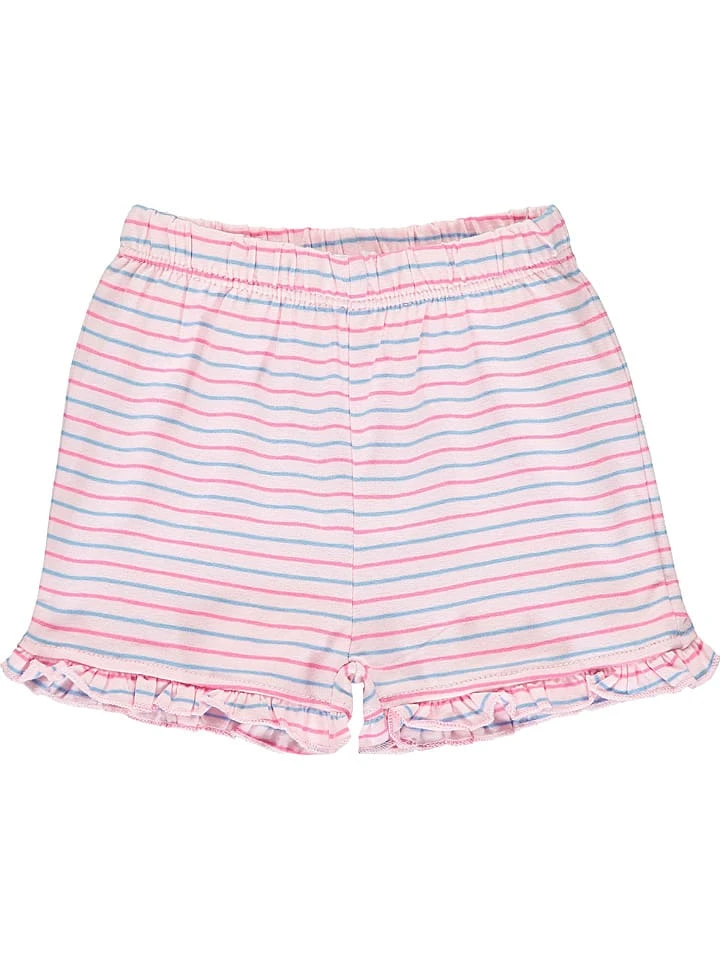 Steiff Shorts In Rosa/ Hellblau 3 Steiff Shorts In Rosa/ Hellblau
