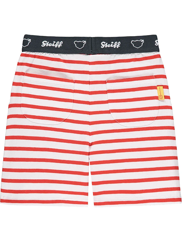 Steiff Shorts In Rot/ Weiß 4 Steiff Shorts In Rot/ Weiß – Bild 2