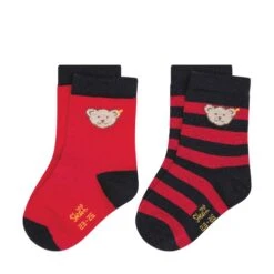 Steiff Socken 2er Pack In Rot