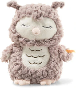 Steiff Soft Cuddly Friends Ollie Eule (23 Cm) [rosébraun]