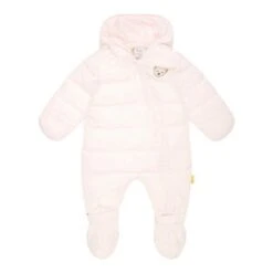 Steiff Steppoverall Mit Abnehmbarem Fuß Und Kapuze Bär In Rosa