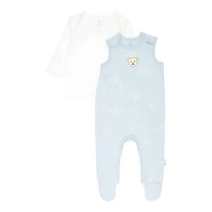 Steiff Strampler-Set Elefanten In Hellblau 5 Steiff Strampler-Set Elefanten In Hellblau - Image 3