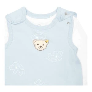 Steiff Strampler-Set Elefanten In Hellblau 6 Steiff Strampler-Set Elefanten In Hellblau - Image 4