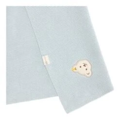 Steiff Strickdecke In Hellblau -Günstiges Steiff Geschäft steiff strickdecke in hellblau 2