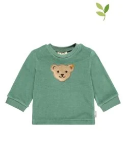 Steiff Sweatshirt In Grün