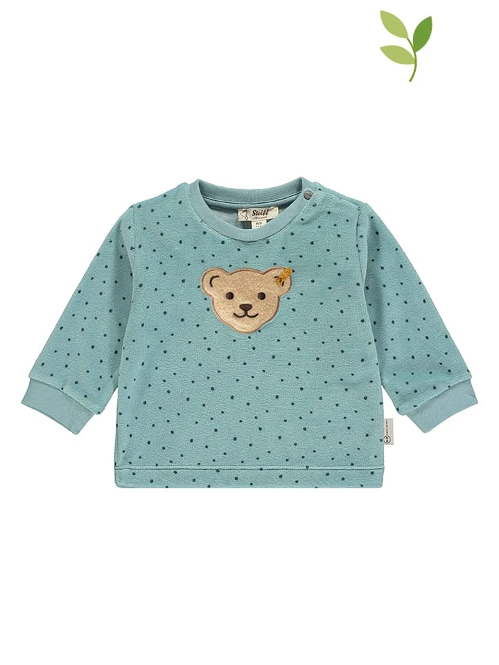 Steiff Sweatshirt In Mint 3 Steiff Sweatshirt In Mint
