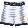 Steiff Sweatshorts In Blau/ Weiß -Günstiges Steiff Geschäft steiff sweatshorts in blau weiss